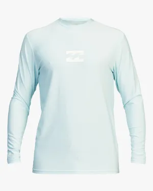 All Day Wave Loose Fit Long Sleeve Surf Tee - Coastal