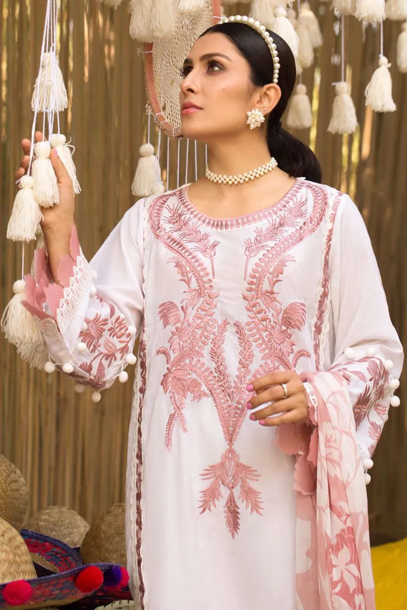 Ansab Jahangir Luxury Lawn Collection 2021 – Marina