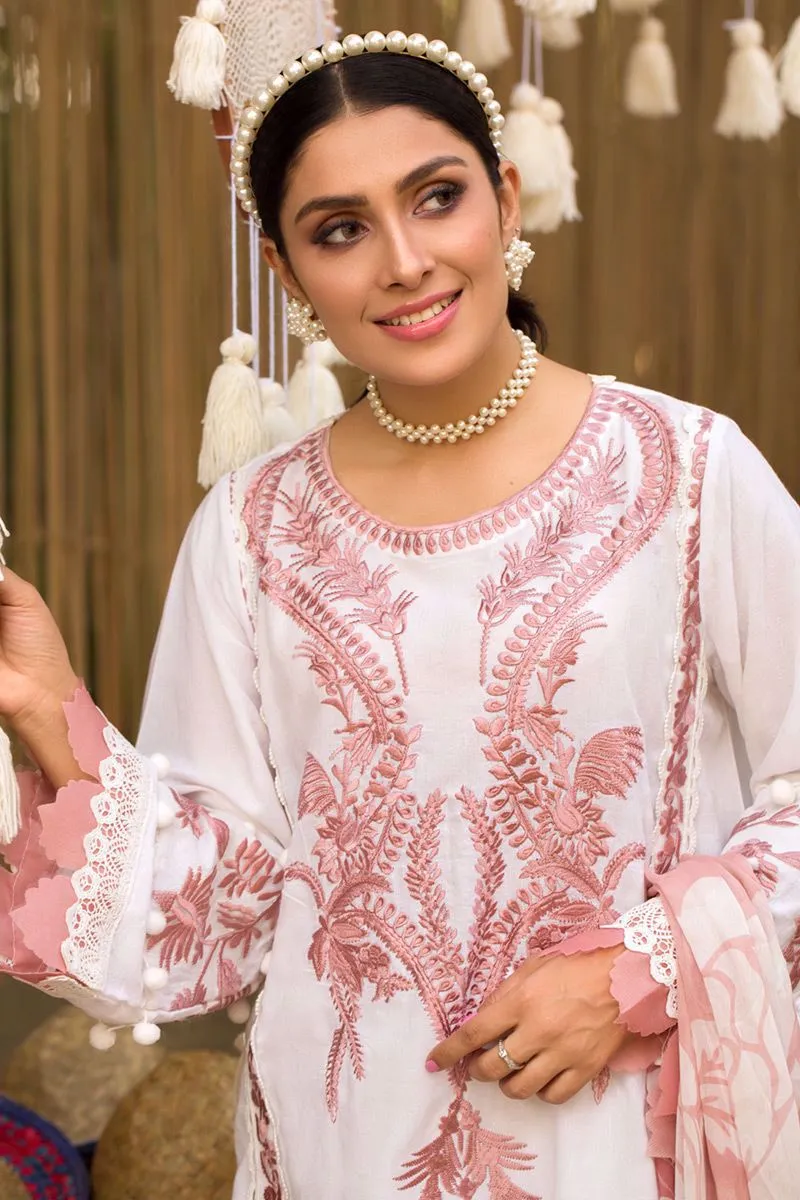 Ansab Jahangir Luxury Lawn Collection 2021 – Marina