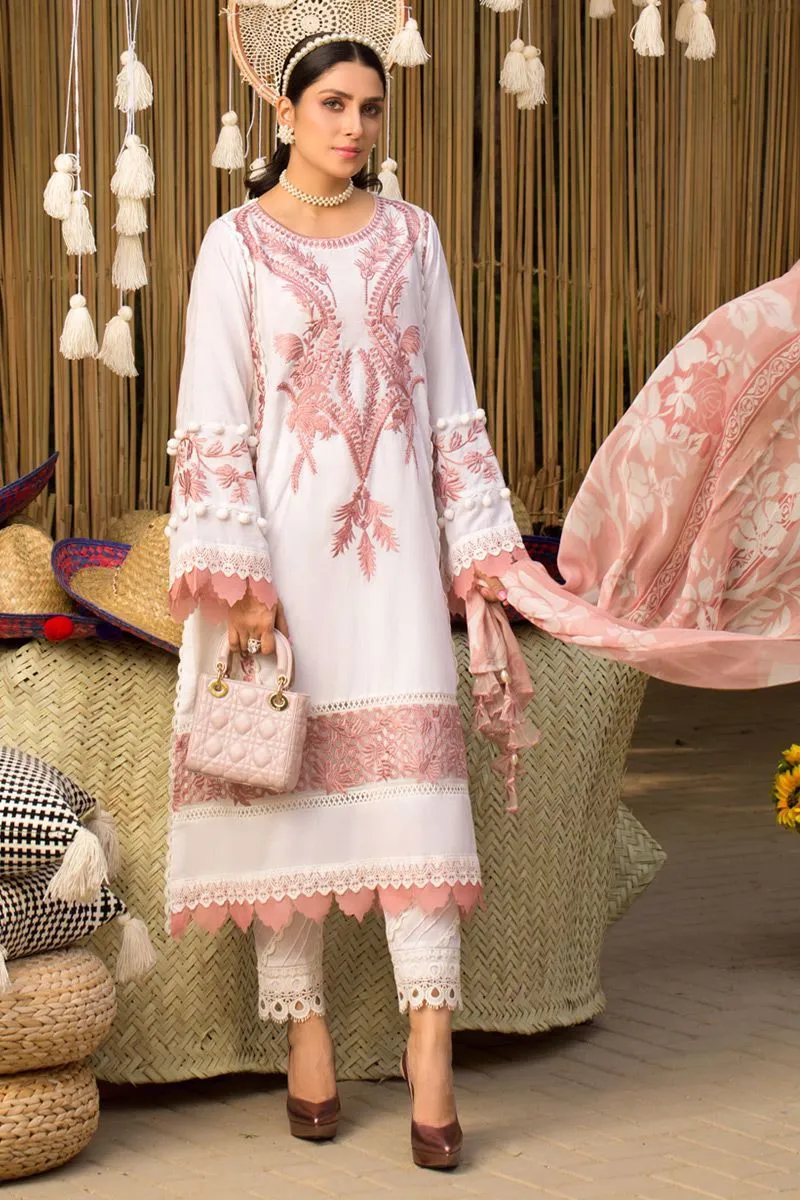 Ansab Jahangir Luxury Lawn Collection 2021 – Marina