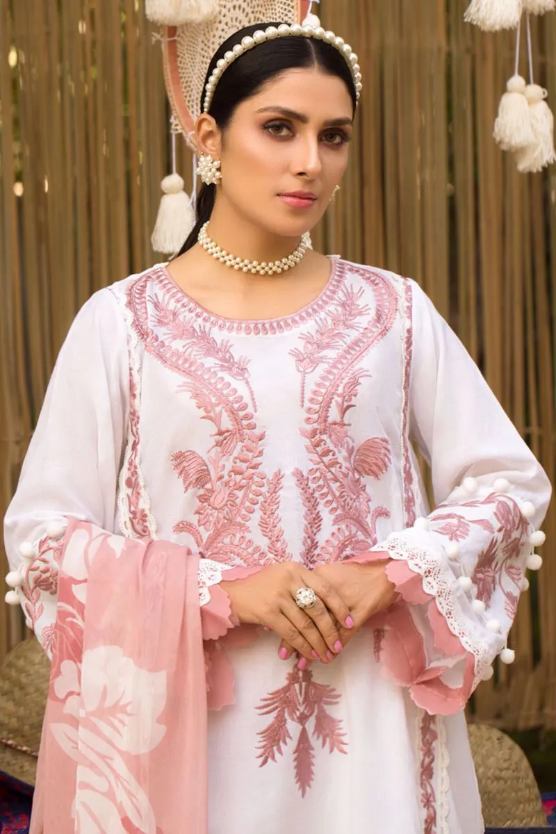 Ansab Jahangir Luxury Lawn Collection 2021 – Marina