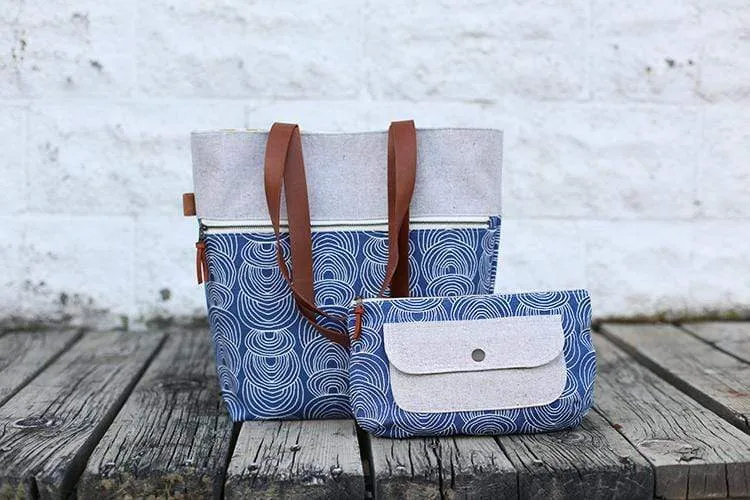 Caravan Tote and Pouch - Noodlehead