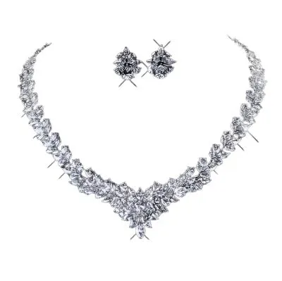 Cubic Zirconium Jewellery Set