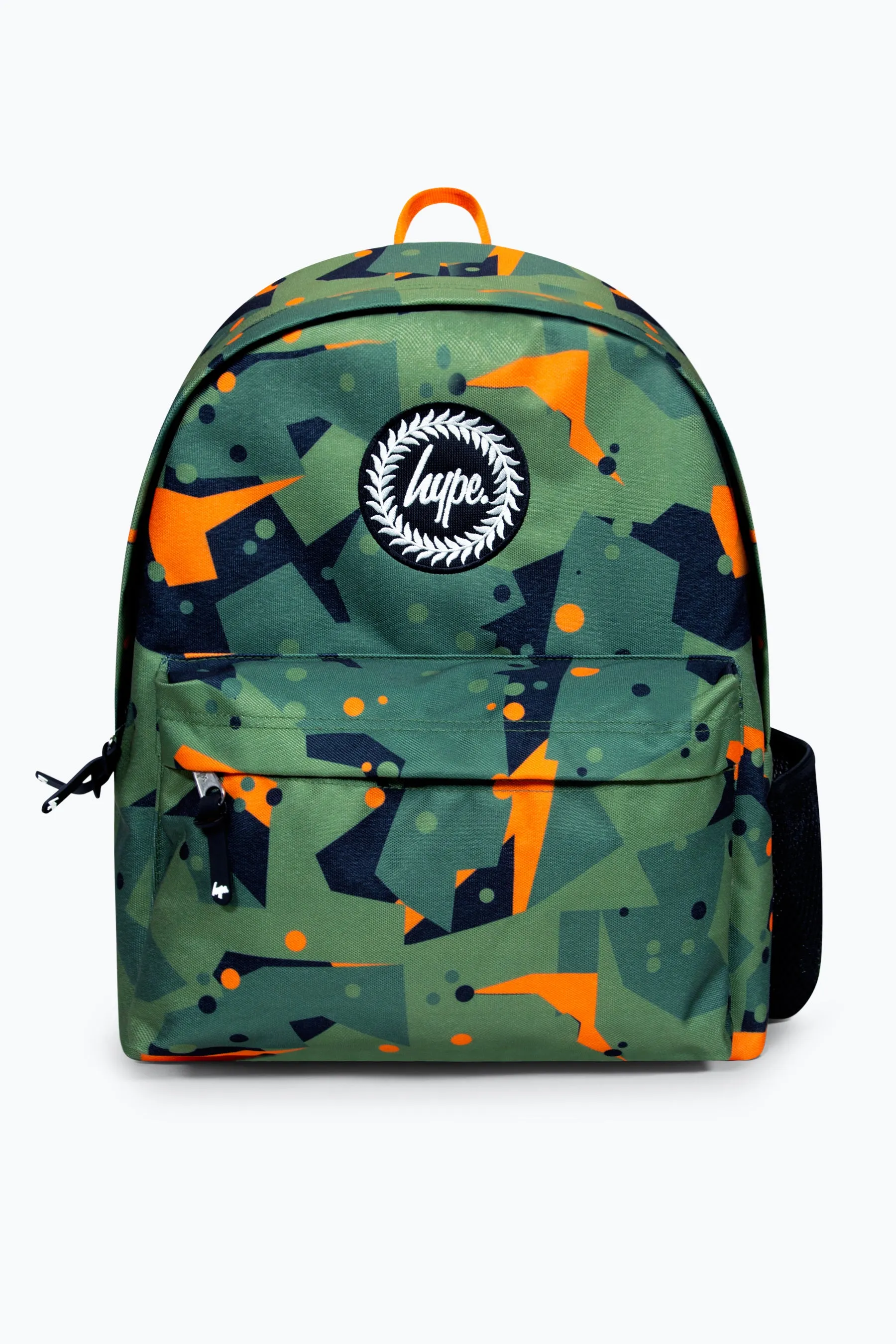 Hype Boys Iconic Green Geo Camo Backpack