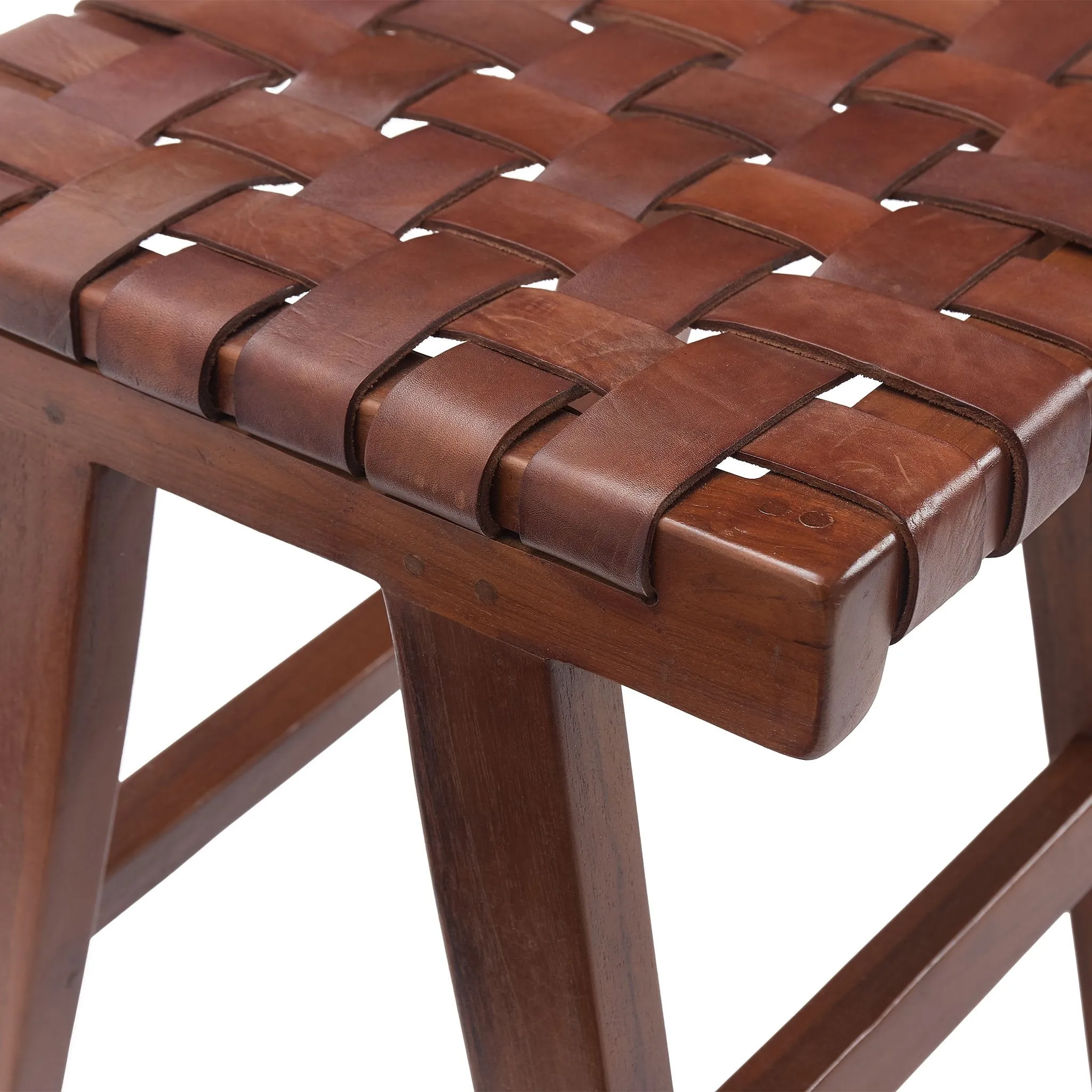 Kamaru Stool [Cognac]