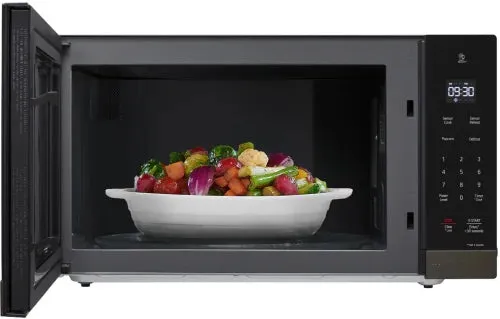 LG MSER2090D 2.0 cu. ft. NeoChef™ Countertop Microwave with Smart Inverter and Sensor Cooking in Black Stainless Steel