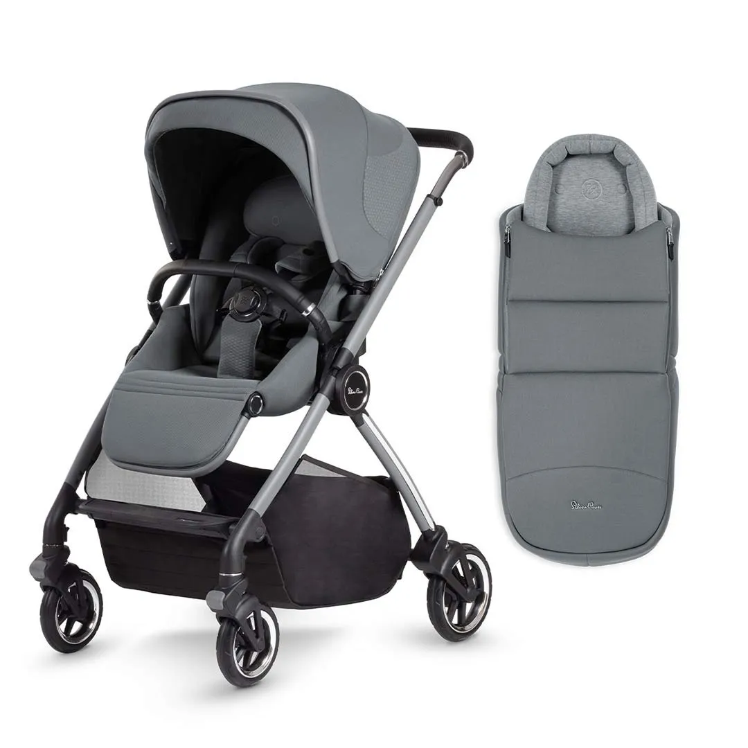 Outlet - Silver Cross Dune Pushchair - Glacier