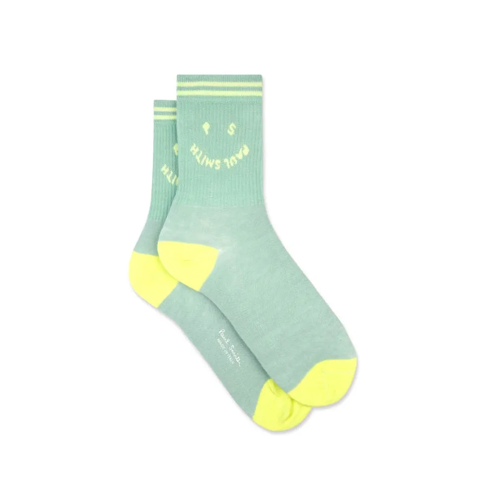 PAUL SMITH Women Ribbed Socks - Mint