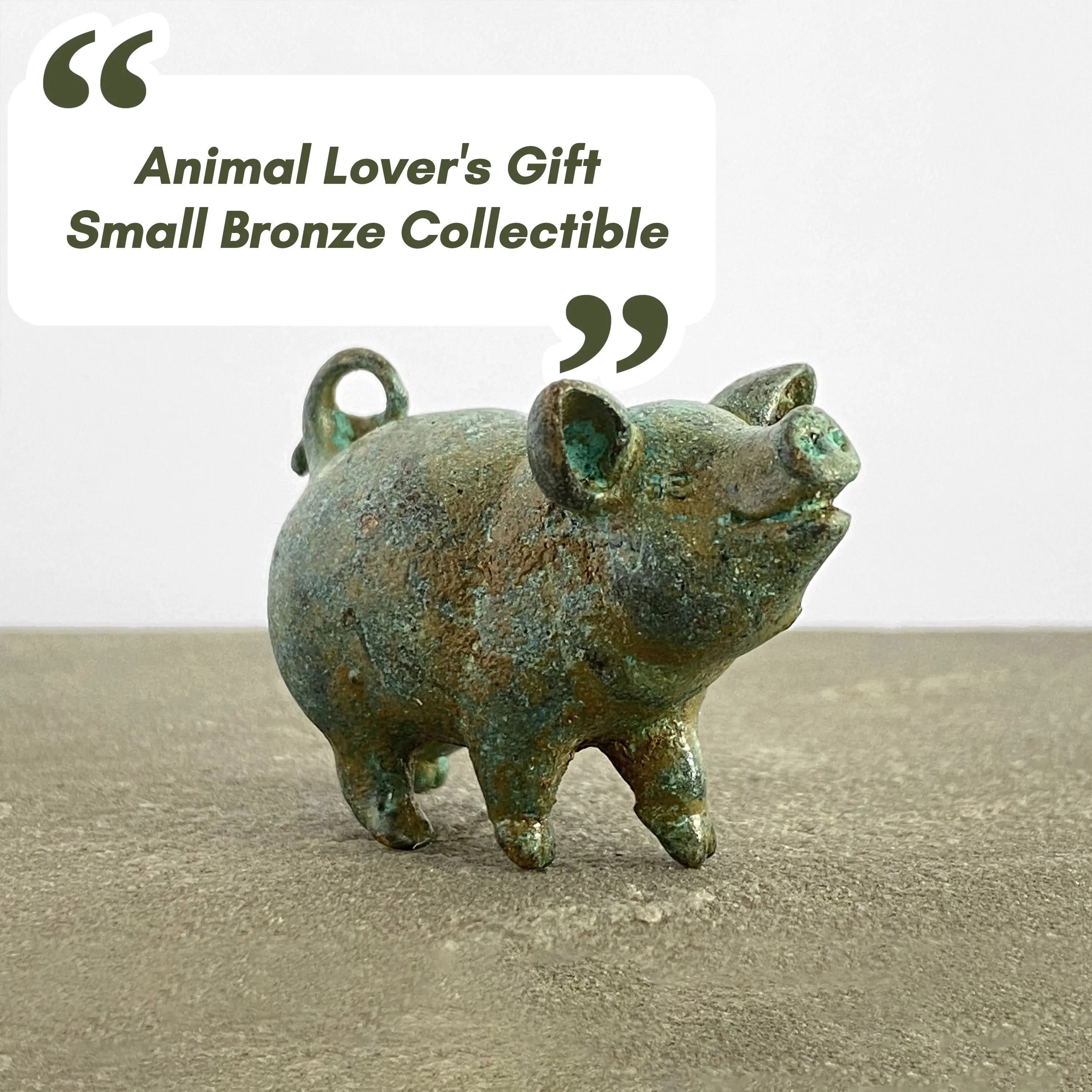 Pig Statue (Bronze)