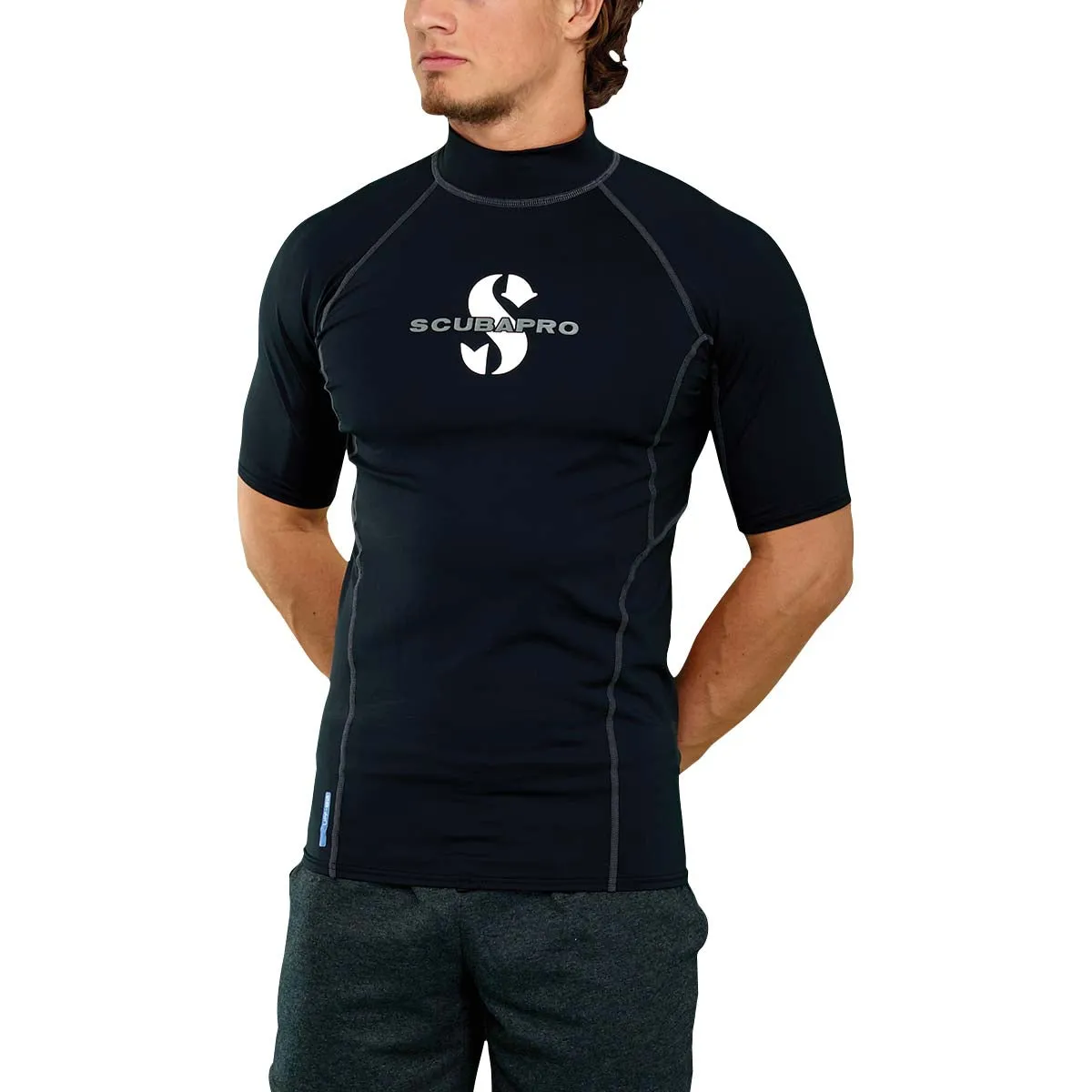 ScubaPro Men's UPF 80 T-Flex Short Sleeve Rash Guard