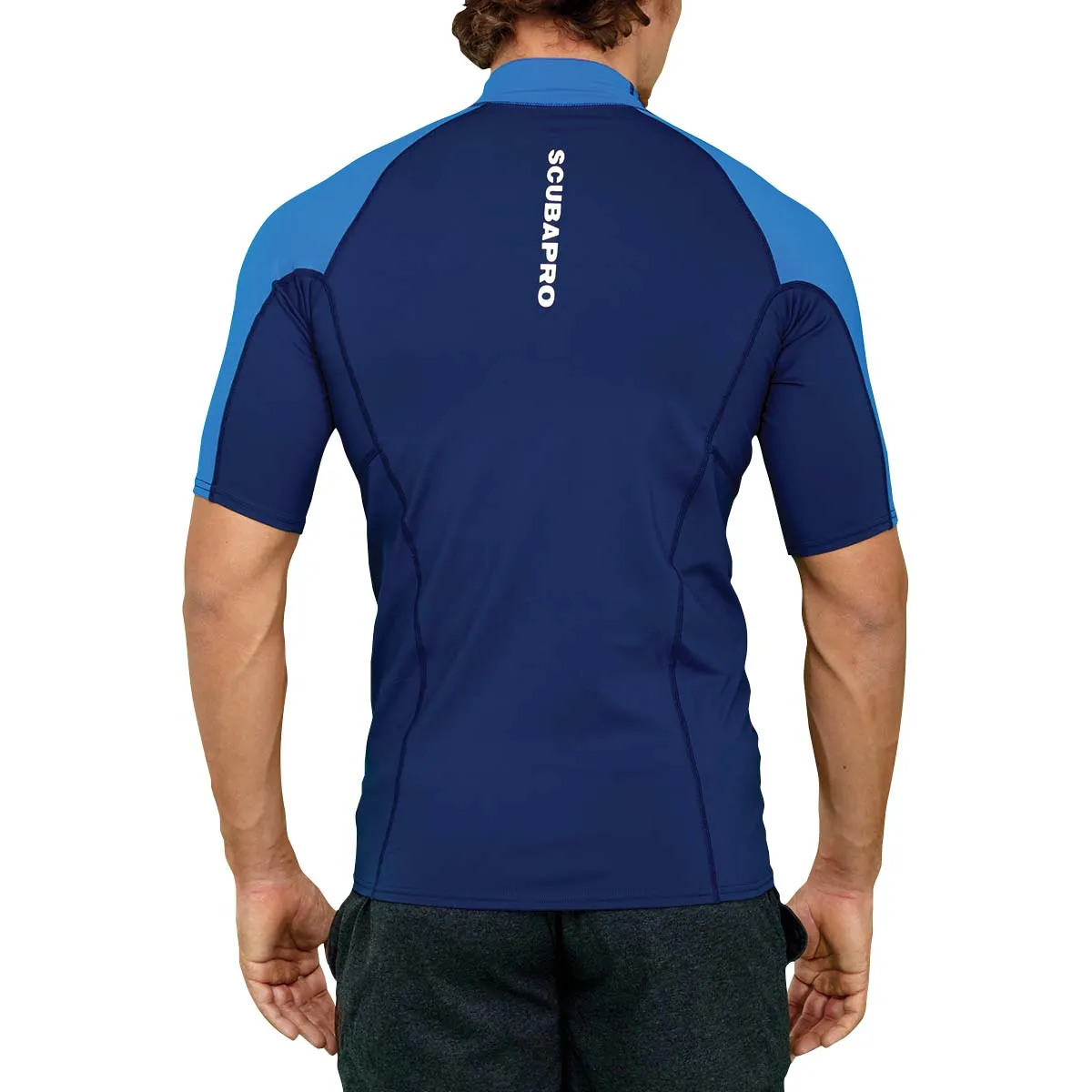 ScubaPro Men's UPF 80 T-Flex Short Sleeve Rash Guard