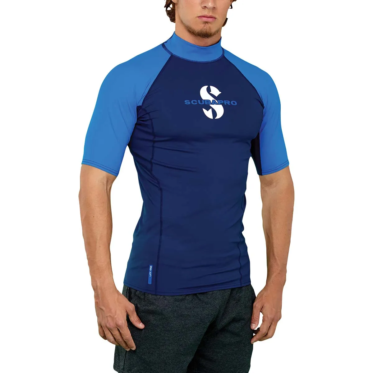 ScubaPro Men's UPF 80 T-Flex Short Sleeve Rash Guard