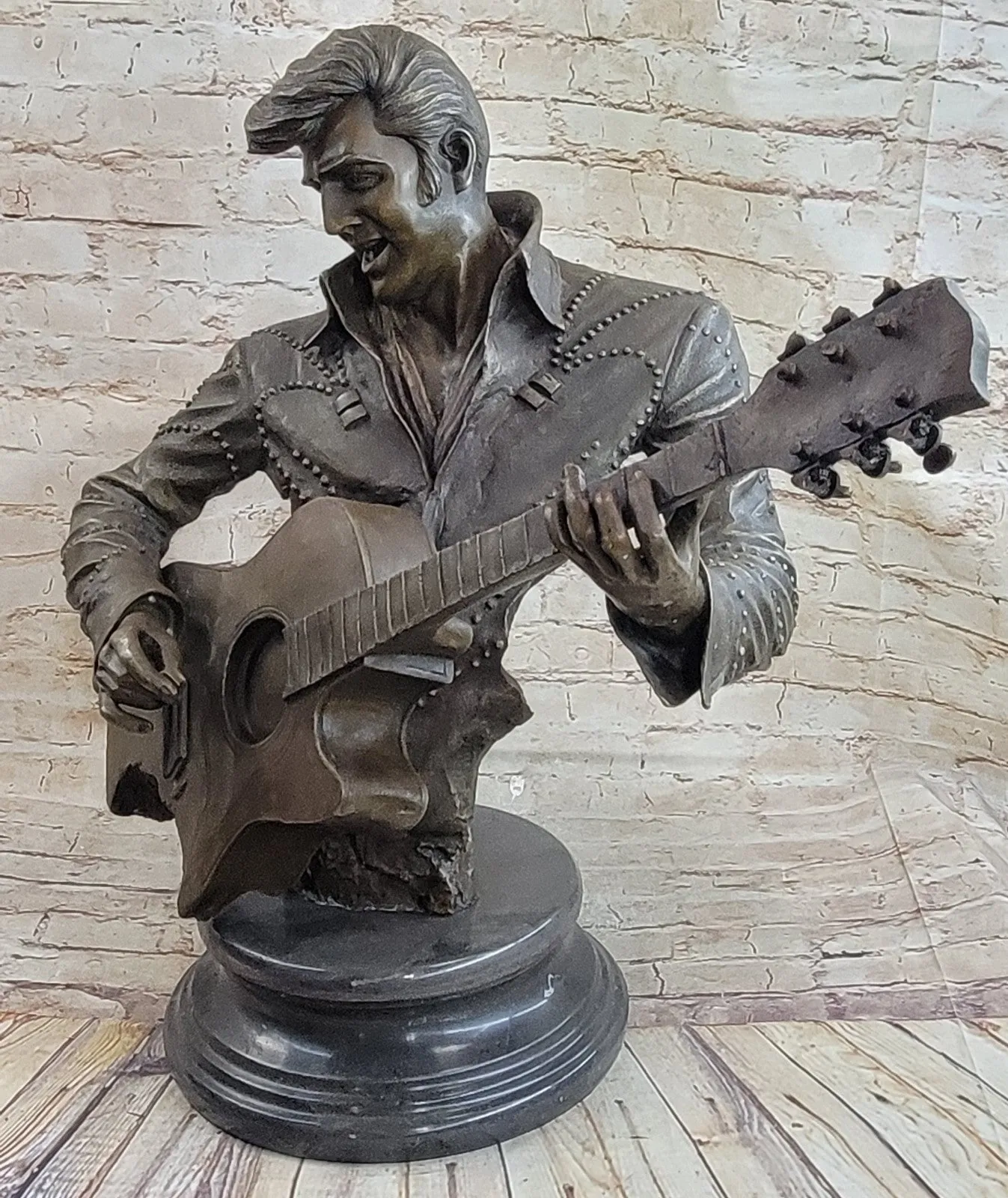 Solid Bronze "Love Me Tender" Collector Edition Sculpture Home Decoration Decor