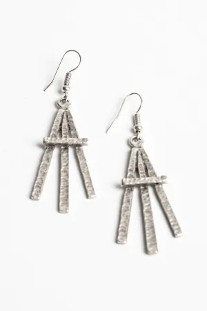 Triplex Zamak Earrings