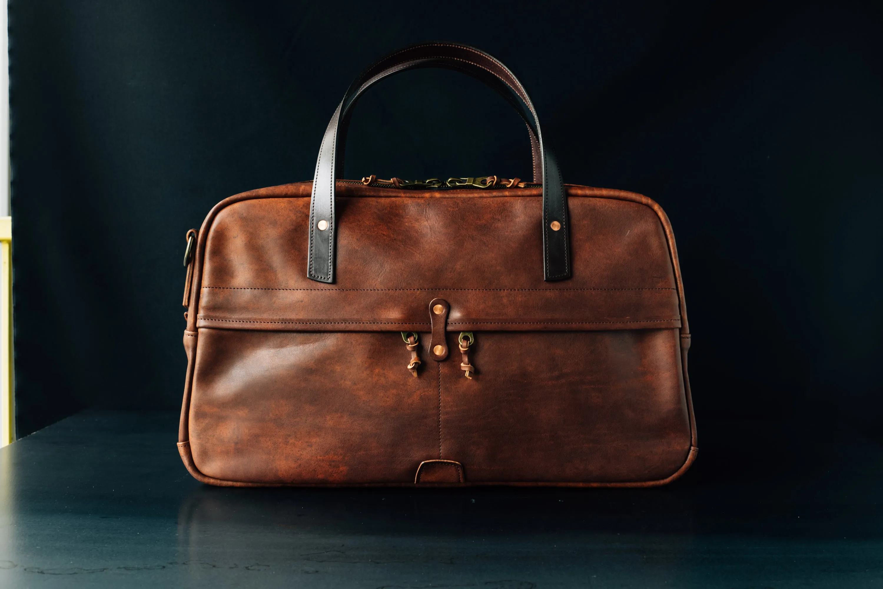 Weekender Duffle - Badalassi Carlo Cognac Nemesis Leather