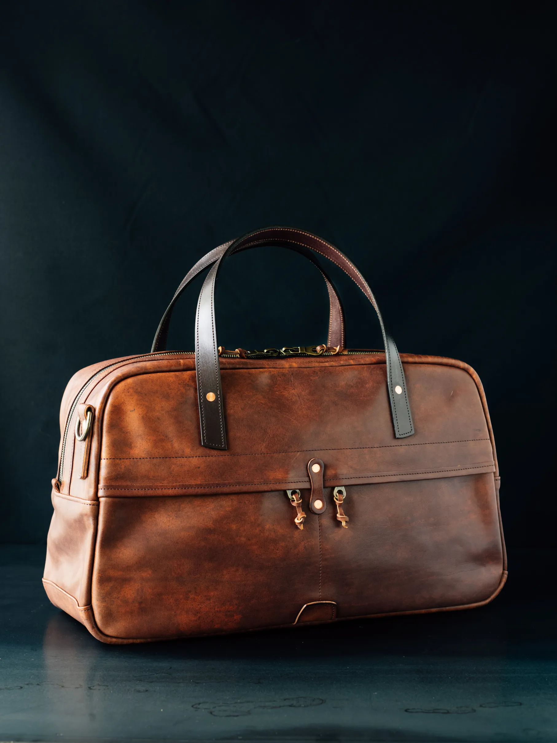 Weekender Duffle - Badalassi Carlo Cognac Nemesis Leather