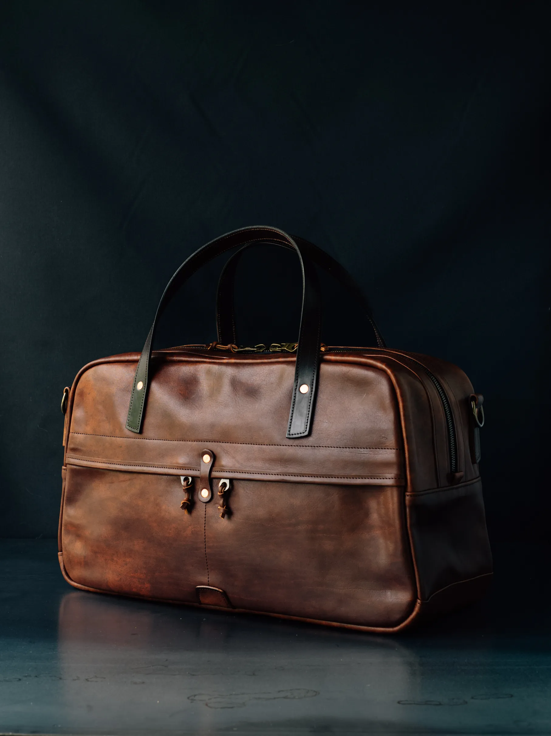 Weekender Duffle - Badalassi Carlo Cognac Nemesis Leather